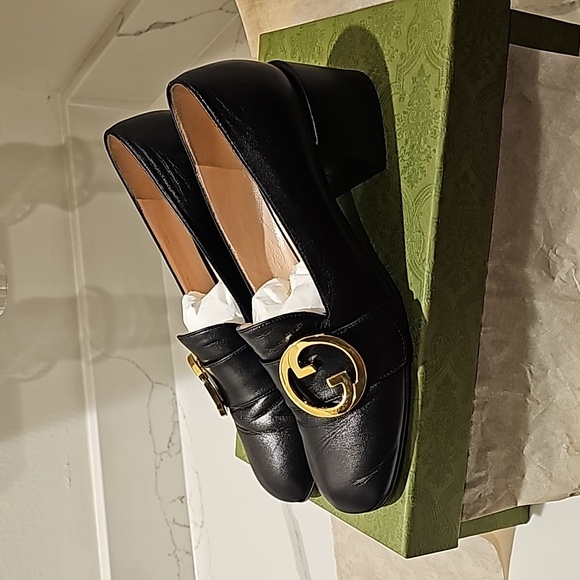 ⭐️EUC⭐️GUCCI Blondie Mid-Heel Pump (Sz 40) - Picture 8 of 14